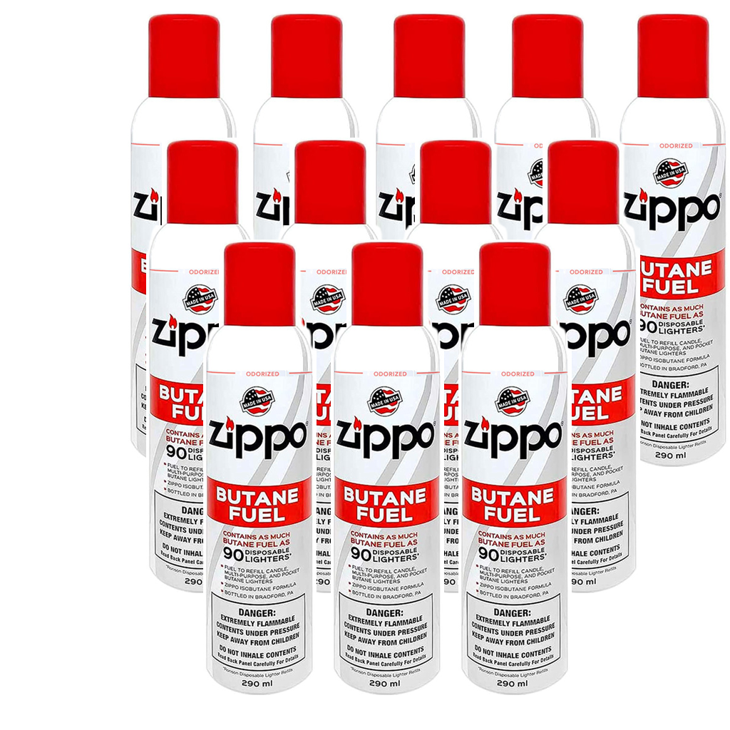 Zippo Butane Fuel 5.82 oz / 165 gr. (14 Pack)