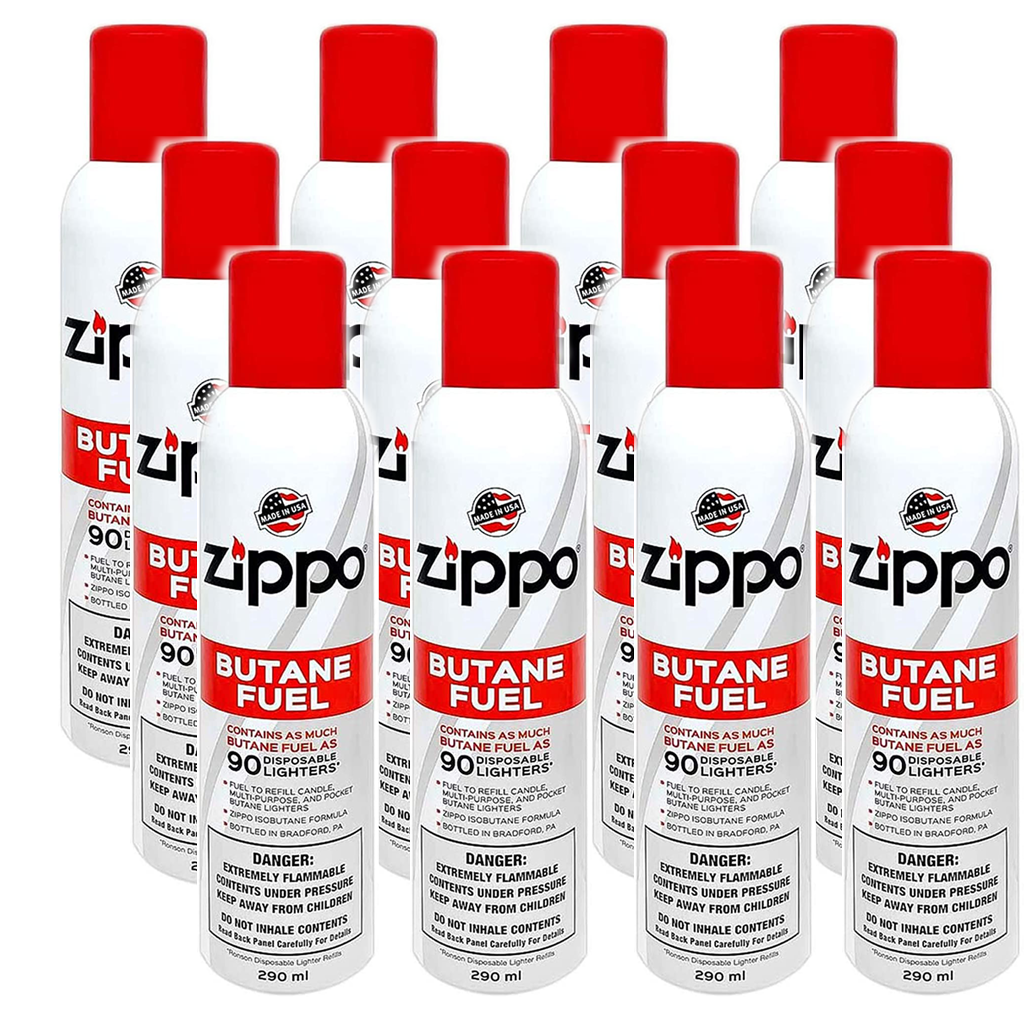 Zippo Butane Fuel 5.82 oz / 165 gr. (14 Pack)