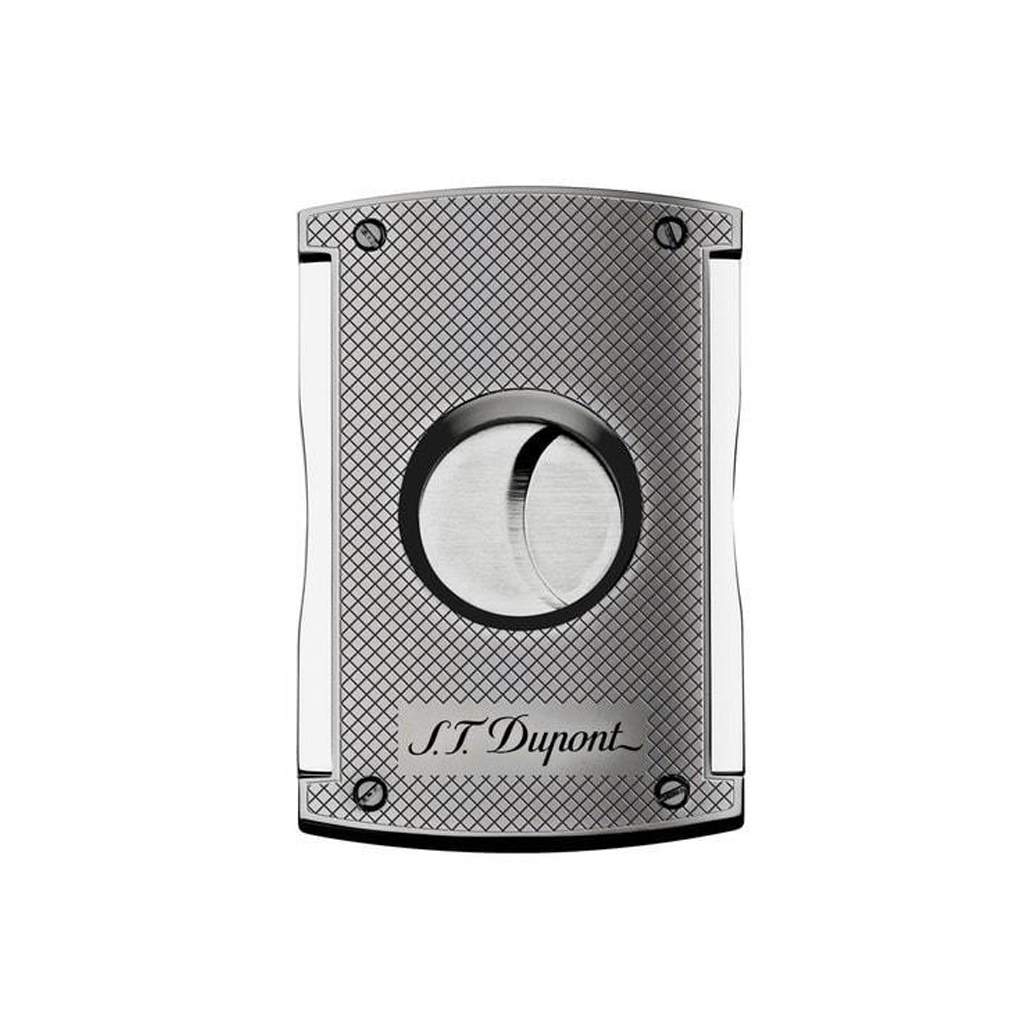 S.T. Dupont Maxijet Cigar Cutter Smoking Accessories S.T. Dupont Chrome Grid  