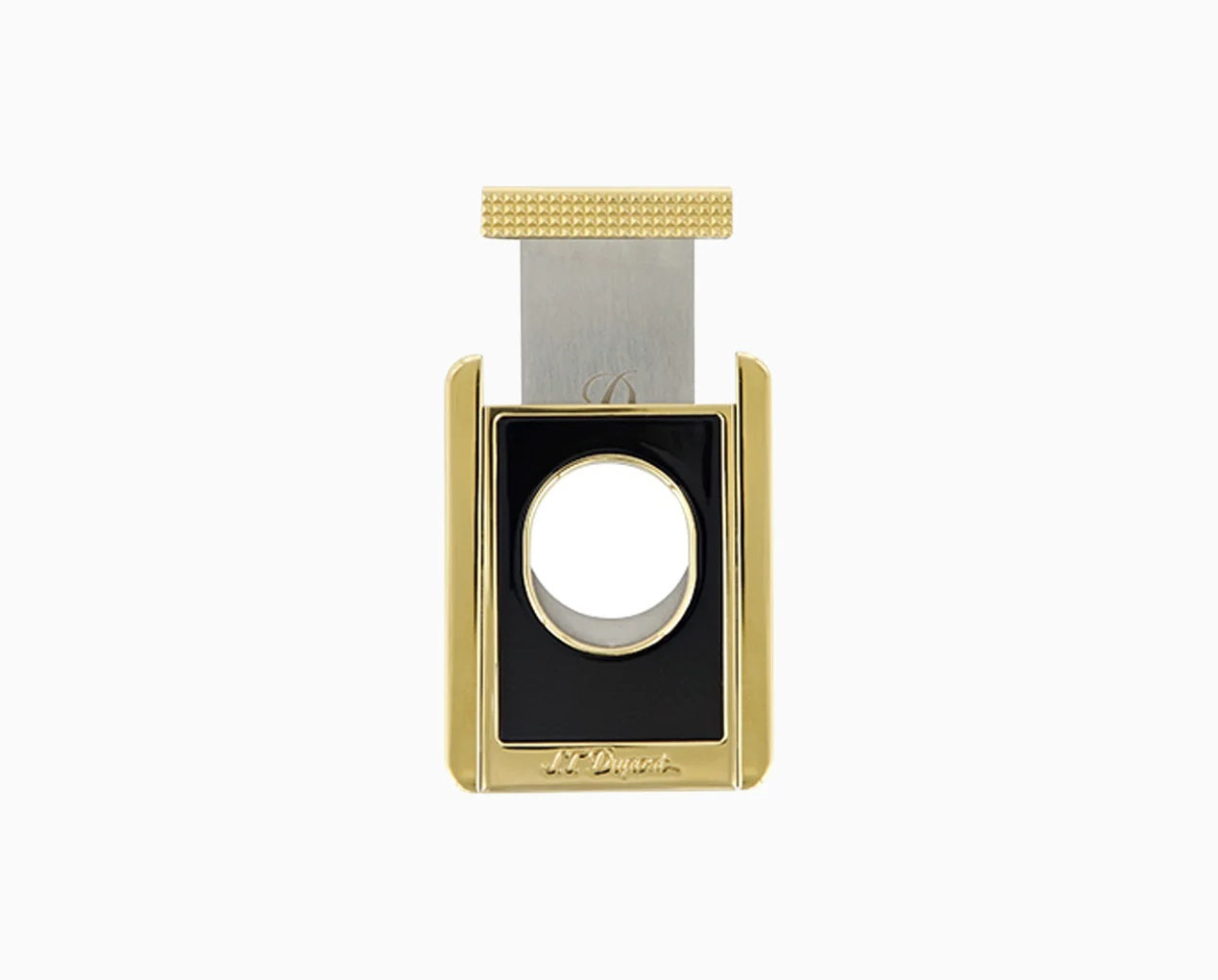 S.T. Dupont Cigar Cutter Stand - Black & Gold Smoking Accessories S.T. Dupont   
