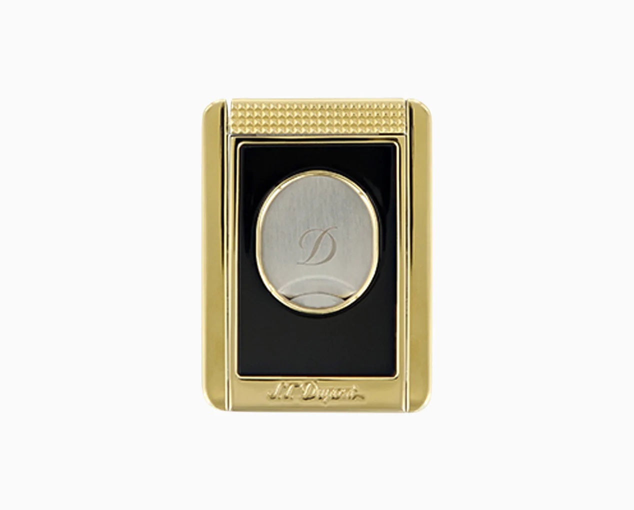 S.T. Dupont Cigar Cutter Stand - Black & Gold Smoking Accessories S.T. Dupont   