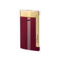 S.T. Dupont Lighter Slim 7 - Gold Finish Lighter S.T. Dupont Lotus Red & Golden Finishes  