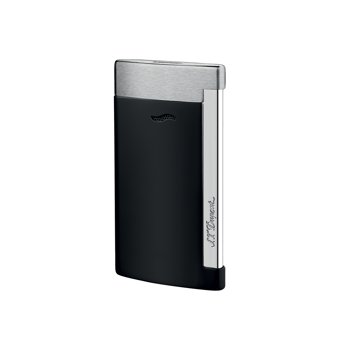 S.T. Dupont Lighter Slim 7 - Chrome Finish Lighter S.T. Dupont Matte Black & Chrome  