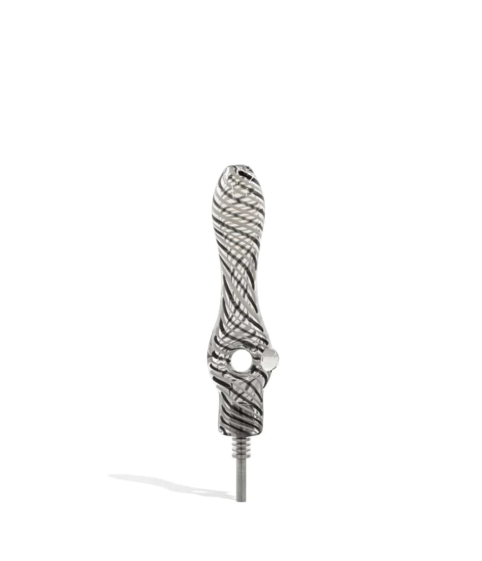 Donut Shaped Glass Nectar Collector - Titanium Tip Cannabis Accessories Lighter USA   