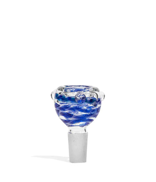 Inside Out Blue Colored Bowl - 14mm Cannabis Accessories Lighter USA   
