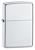 Zippo Lighter - Sterling Silver High Polish Zippo Zippo   