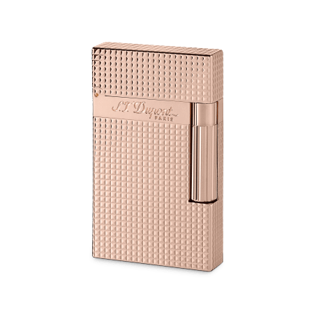 S.T. Dupont Ligne 2 Gold/Brass Finishes Lighter S.T. Dupont Pink Gold Diamond Head 1.5mm  