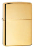 Zippo Lighter - Armor High Polish Brass Zippo Zippo   