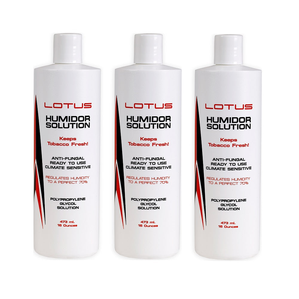 Lotus Humidifier PG Solution Smoking Accessories Lotus 16 oz 3 Pack 