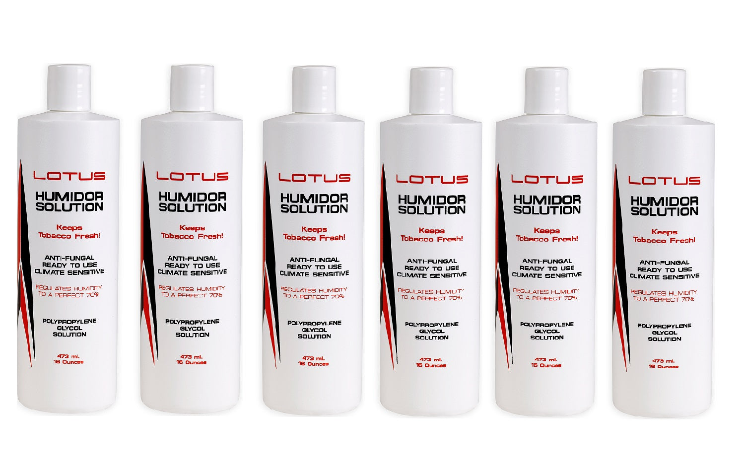 Lotus Humidifier PG Solution Smoking Accessories Lotus 16 oz 6 Pack 