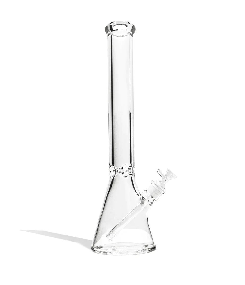 Large Beaker Bong and bowl with 7mm Glass - 18 Inch Cannabis Accessories Lighter USA   