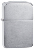 Zippo Lighter - 1941 Replica Brushed Chrome Zippo Zippo   