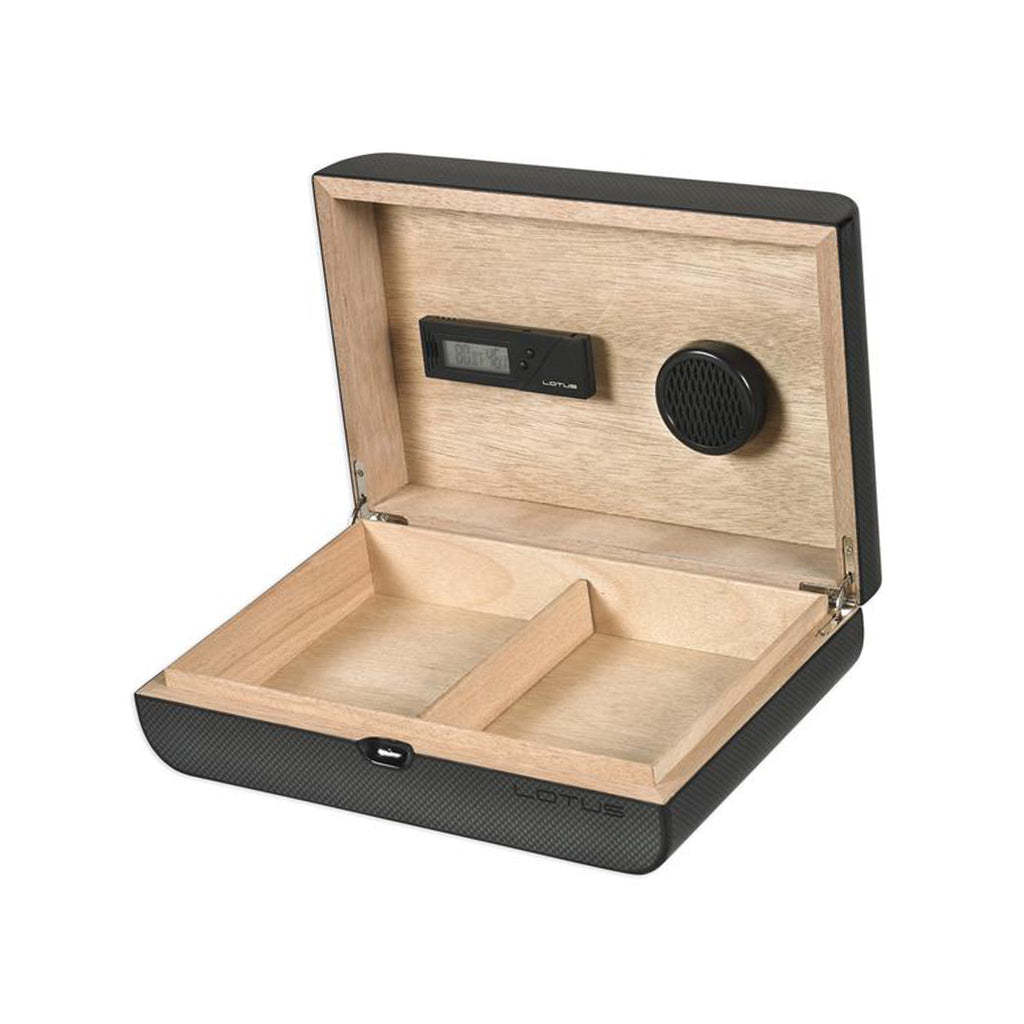 Lotus Carbon Fiber Humidor Smoking Accessories Lotus   