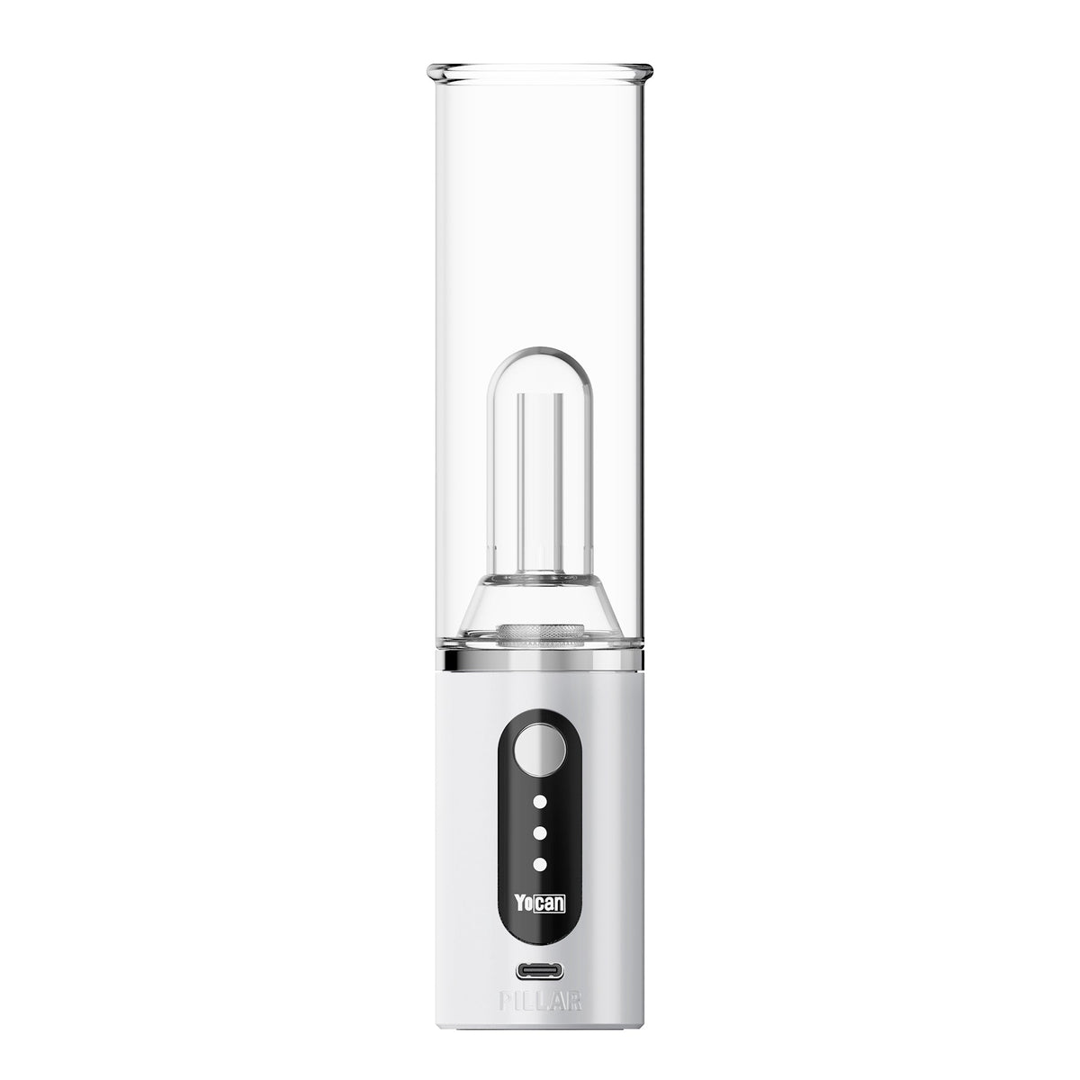 Yocan Pillar - Smart E-Rig Vaporizers Yocan Pearl White  