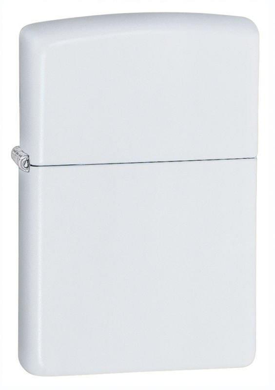 Zippo Lighter - Classic White Matte Zippo Zippo   