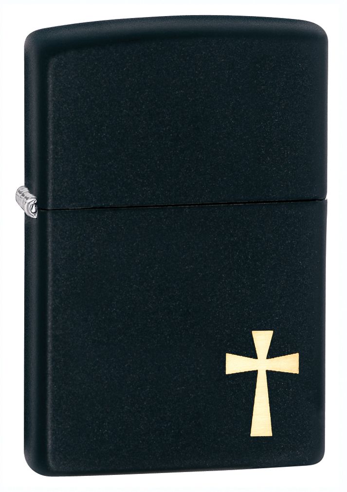 Zippo Lighter - Corner Cross Zippo Zippo   