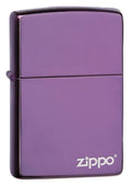 Zippo Lighter - Abyss Purple with Zippo Logo Zippo Zippo   