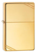 Zippo Lighter - Vintage High Polish Brass Zippo Zippo   