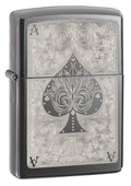 Zippo Lighter - Ace Filigree Black Ice Zippo Zippo   
