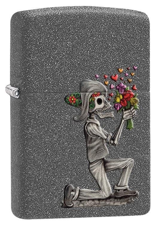Zippo Lighter - Day of the Dead Iron Stone Gift Set Zippo Zippo   