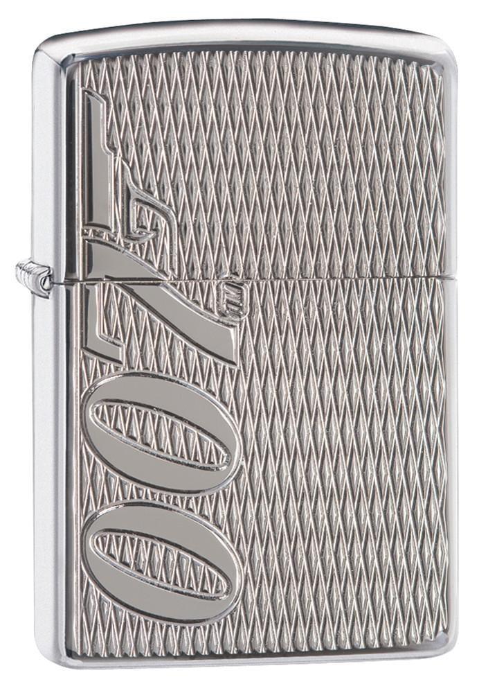 Zippo Lighter - James Bond 007 Armor Chrome Zippo Zippo   