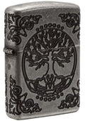 Zippo Lighter - Armor Tree of Life Antique Silver Zippo Zippo   
