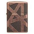 Zippo Lighter - Armor Antique Copper Zippo Zippo   