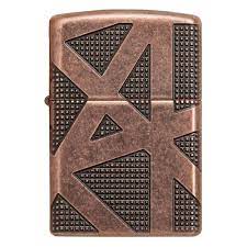 Zippo Lighter - Armor Antique Copper Zippo Zippo   