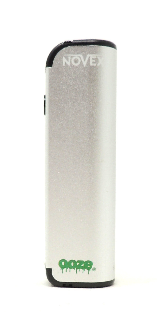 Ooze Novex Extract Vape Battery - 650mAh Vaporizers Ooze Silver  