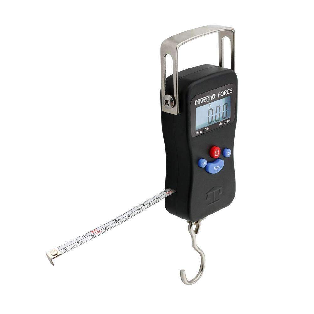 Truweigh Force Digital Hanging Scale - 110lb x 0.05lb  Truweigh   