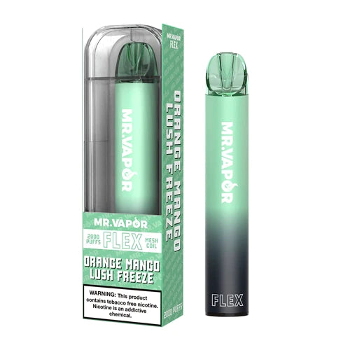 Mr. Vapor Flex - Disposable Vape Vape Juice Mr. Vapor Orange Mango Lush Freeze  