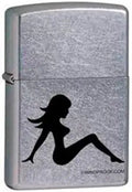 Zippo Lighter - Trucker Babe Zippo Zippo   