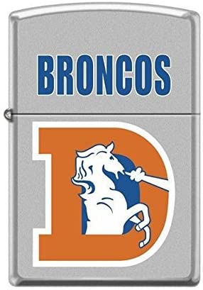 Zippo Lighter - 2018 Throwback NFL Denver Broncos Zippo Zippo   