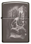 Zippo Lighter - Skull Mountain Design Zippo Zippo   