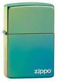 Zippo Lighter - Classic High Polish Teal w/ Zippo Logo Zippo Zippo   