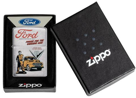 Zippo Lighter - Vintage Ford "Power for the Working Man" Zippo Zippo   