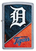 Zippo Lighter - MLB Detroit Tigers Street Chrome Zippo Zippo   