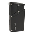 Lotus Czar Quad Torch Cigar Lighter Lighter Lotus Anodized Black Matte  