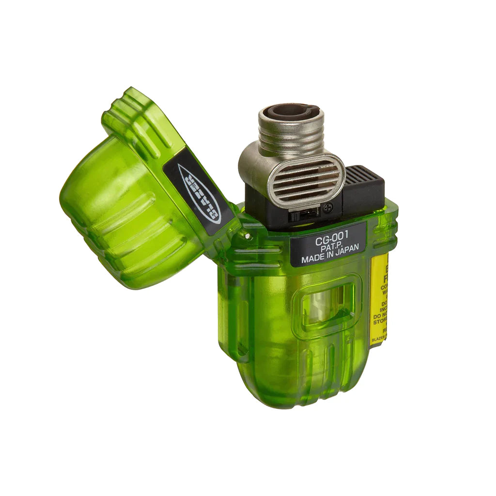 "The Blazer" Torch Lighter By Blazer Lighter Blazer Green  
