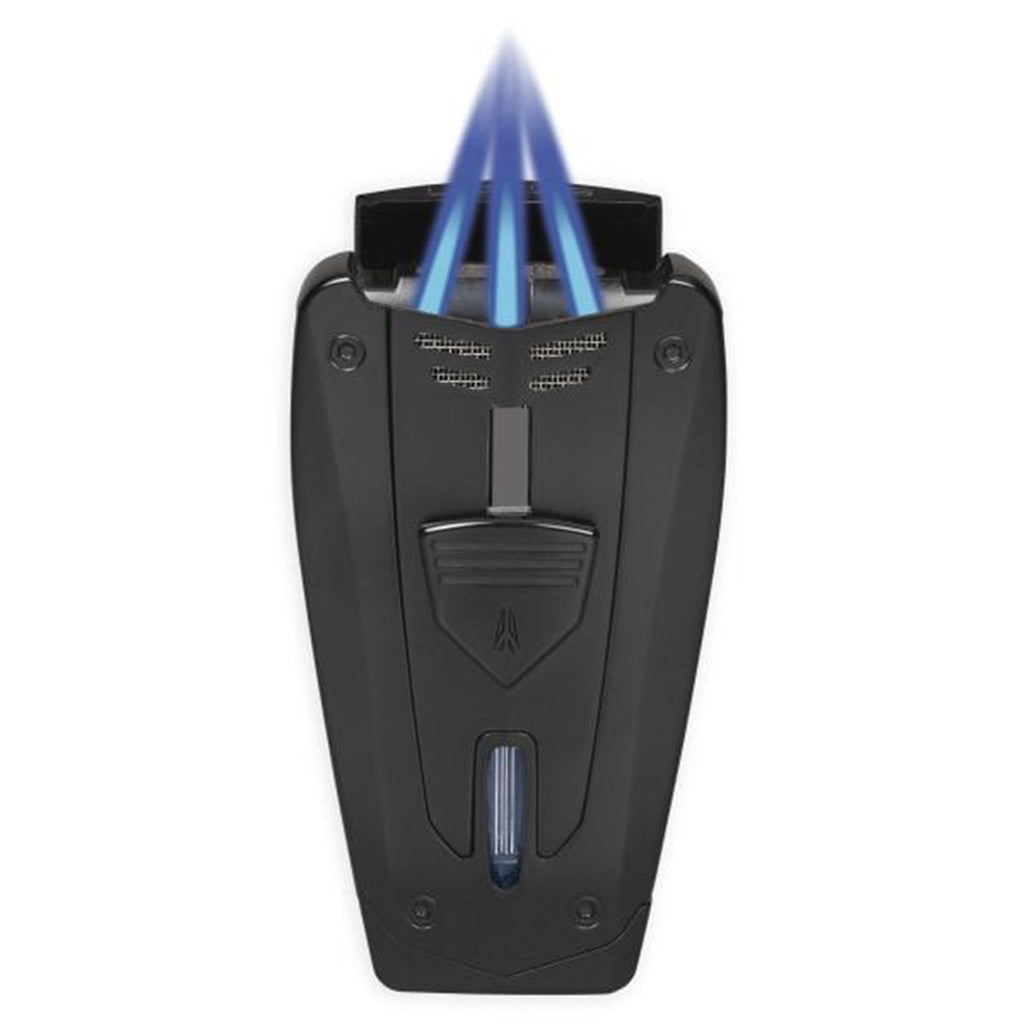 Lotus Lighter Fusion L67 Triple Jet Lighter w/ Cigar Punch Lighter Lotus   