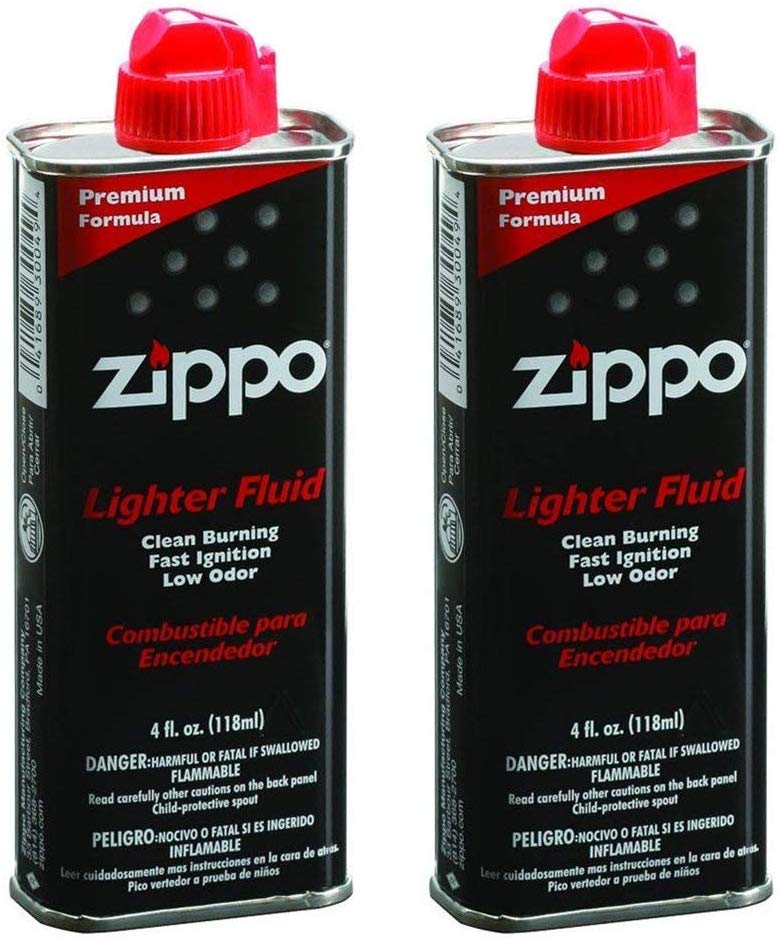 Zippo Lighter Fluid - 4 oz Zippo Zippo 2 Pack 4 oz  