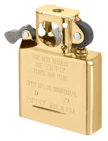 Zippo Torch Insert Lighters Zippo Zippo Gold Flashed Pipe Insert  