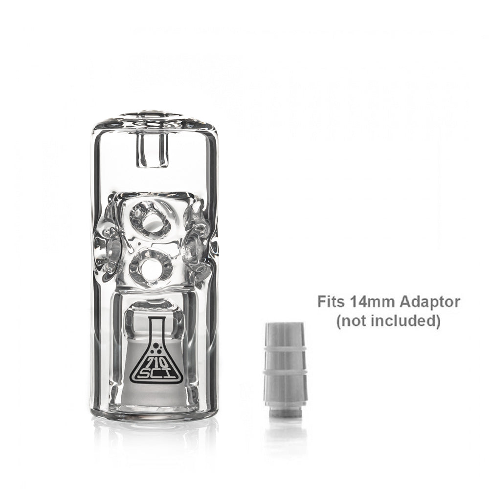 Huni Badger X 710SciGLASS - Bullet Fab Bubbler (14MM) Vaporizers Huni Badger   