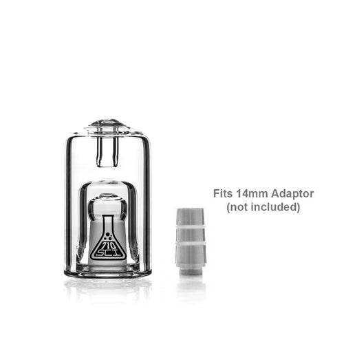 710sciGLASS - Badger Bullet Bubbler (14MM) Vaporizers Huni Badger   