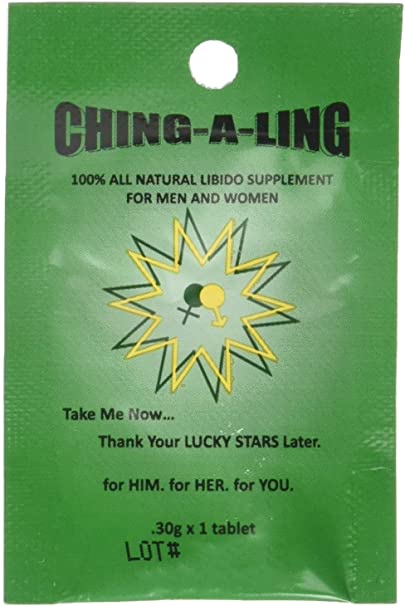 Ching A Ling Sexual Libido Supplement Health Products Ching A Ling 1 Pack  
