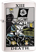 Zippo Lighter - Tarot Deck Card Thirteen Psychic Mystic Zippo Zippo   