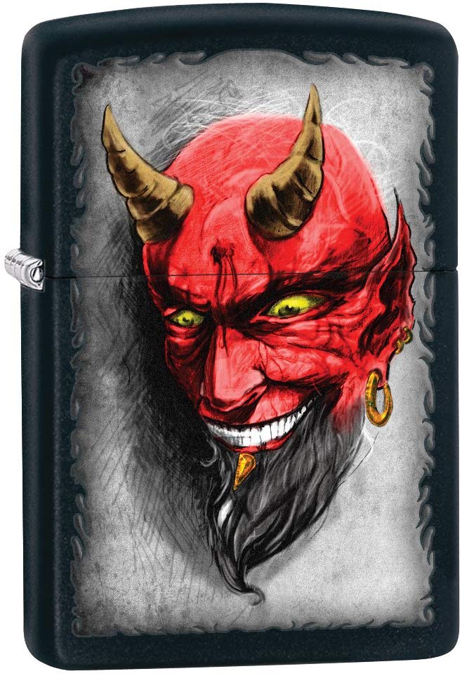 Zippo Lighter - Tattoo Devil Zippo Zippo   