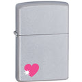 Zippo Lighter - Heart with Stars Zippo Zippo   