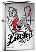 Zippo Lighter - Lucky Pinup Zippo Zippo   