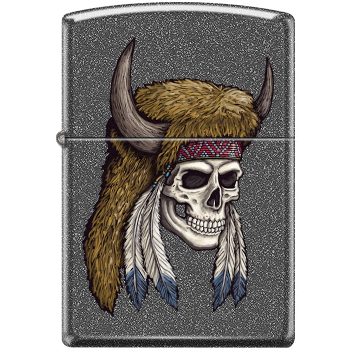 Zippo Lighter - Bison Skull Zippo Zippo   